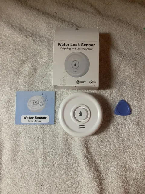 Smart WiFi Water Leak Sensor Flood Leakage Level Alarm Overflow Detector Alert