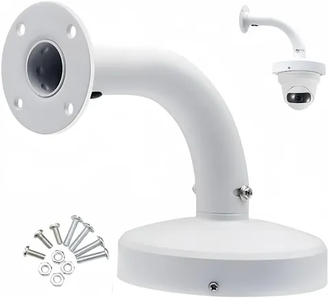 7 Inch 180mm J Type Wall Mount Bracket for Dome IP CCTV Security Camera