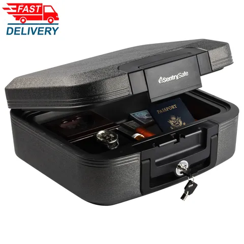 CHW20201 Fire and Water-Resistant Chest Safe with Key Lock, 0.28 Cu. Ft.👌 ✅