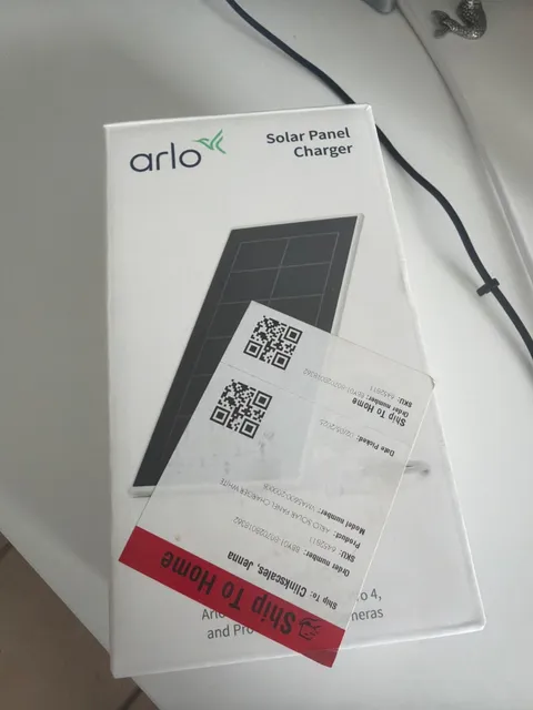 Arlo VMA5600 Solar Panel Charger Ultra, Ultra 2, Pro 3, Pro 4 - READ DESCRIPTION