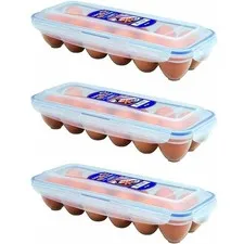 Lock & Lock Eggs Dispenser, Holder for 12 Eggs (3) (Original Version)