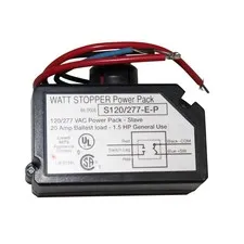 WATT STOPPER S120/277-E-P POWER PACK, SLAVE PACK, OCCUPANCY SENSOR, 120/277V