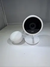 Google Nest Cam IQ A0053 White Wi-Fi 1080p Live Home Security Camera A1A
