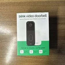 Blink Video Doorbell (2nd Gen) with Sync Module 2 – New Sealed in Box, Fast Ship