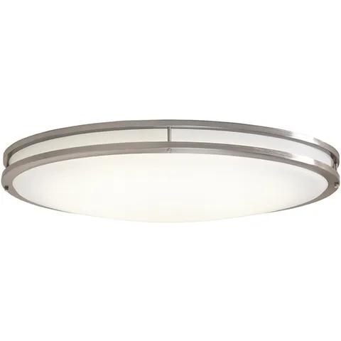 Designers Fountain Flush Mount Ceiling Light, 24 24 inches, Brushed Nickel