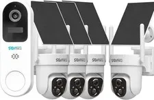 SOVMIKU Vicohome 2K Video Doorbell Solar Camera Wireless
