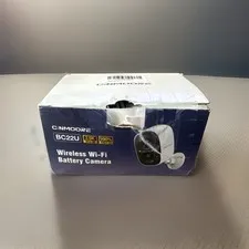 CINMOORE BC22EU 2.5K WiFi Window Security Camera Human Detection Battery