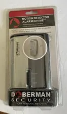 NEW Doberman Security Motion Detector 100db Alarm/Chime #SE-0104 Factory Sealed