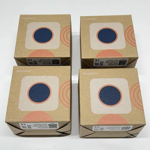 SimpliSafe 2nd Gen Motion Sensor Home Security System Model CA001 Lot Of 4