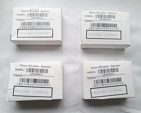 ADT LifeShield Door Window Sensors LFSDWA01 Lot of 4 Wireless Alarm NEW