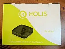 1TB HOLIS NVR Network Video Recorder 4 Ch 4 port POE 1080p ONVIF security DVR