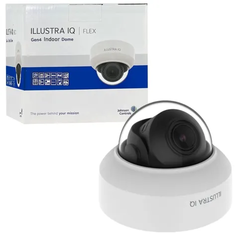 Illustra IQ Flex Gen4 5MP Indoor Mini Dome Security Camera PoE EdgeAI ONVIF IK08