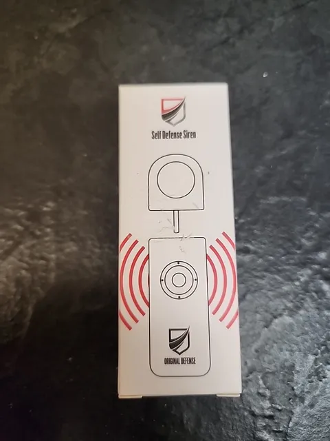 Original Defense Siren Self Defense - Personal Alarm (White)