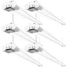 Sunco 6 Pack LED Shop Lights for Workshop 1 of 6, 6000K Daylight Deluxe