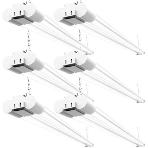 Sunco 6 Pack LED Shop Lights for Workshop 1 of 6, 6000K Daylight Deluxe