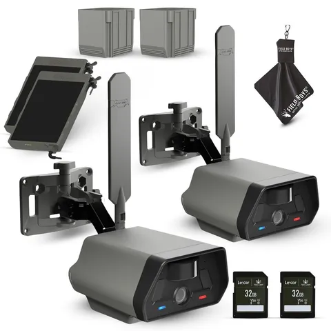 TACTACAM Defend Cellular Security Camera - No WiFi Required - Motion...