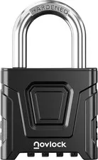 Outdoor Combination Lock – Heavy Duty, Large, Weatherproof Padlock with Code – f