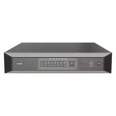 INVID TECH VN1A-32X16/32TB NVR, 32 TB, 32 IP Camera Inputs, 17-13/32"W