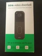 Blink Video Doorbell Smart HD Camera Battery or Wired Alexa New