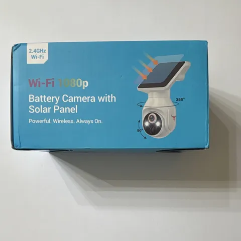 1080p Wi-Fi 2.4GHz Battery Solar Security Camera Indoor/Outdoor Q50W