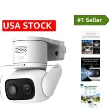 Eufy Security Camera C31 - Dual Antennas, Smart Home Compatible, 24/7 Monitoring