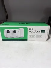 Blink Outdoor 2K+Battery Wireless Smart Security Camera,2K Resolution, 2-Cameras