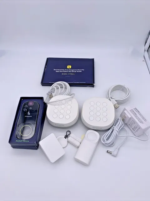 Kangaroo Security Alarm Systems Multiple Parts For Parts or not Working