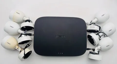 Lorex D841A82B-Z 4K 8-Ch DVR | 2TB HDD | 6 Cameras | NO Cables |