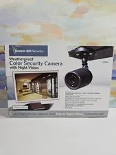 Bunker Hill Security 95914 Weatherproof Color Camera Night Vision Audio CCTV New