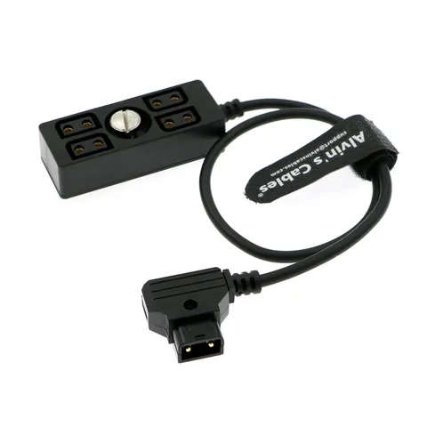 D-tap Splitter Cable Dtap Male to 4 Port D Tap Female Splitter Hub Power Cabl...
