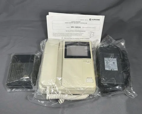 AiPhone MK-DS/A & MK-IMD/A Master Station and Surface Mount Door Camera USED