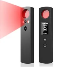 6-in-1 Hidden Camera Detectors GPS Detector Device w/LED Screen