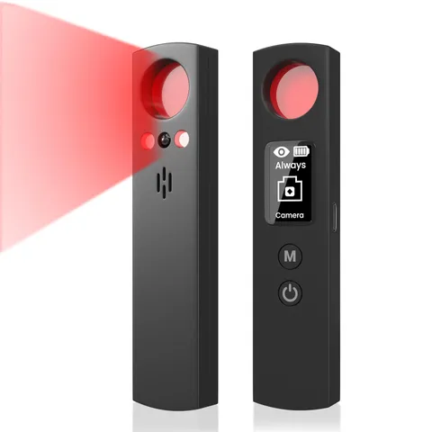 6-in-1 Hidden Camera Detectors GPS Detector Device w/LED Screen