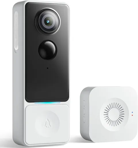 Camera Doorbell Camera Wireless Video Doorbell 2K HD- No Subscription Required,