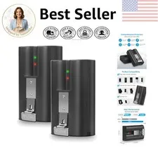 2-Pack 3.65V Lithium Ion Batteries for Ring Cameras & Doorbells | Safe & Durable