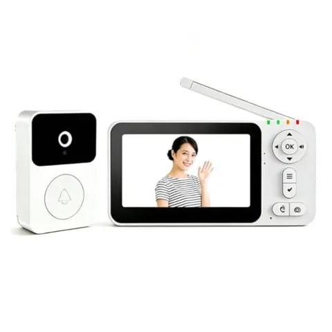 Real-time intercom, video door phone, no installation required. Features a l NEW
