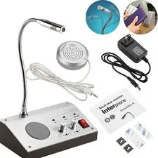 Window Intercom System Dual-Way Intercommunication Interphone Speaker System