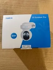 Reolink Outdoor E1 model 8MP PTZ Brand New Open Box