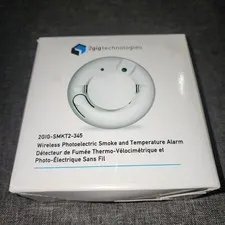 2GIG  WIRELESS Photoelectric Smoke Heat SENSOR DETECTOR 2gig Smkt2 345