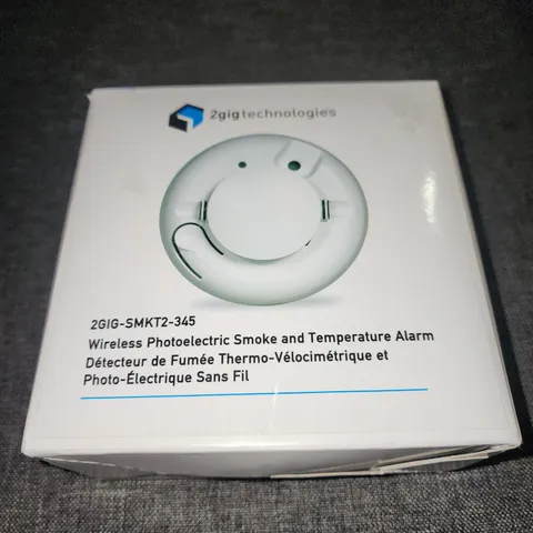 2GIG  WIRELESS Photoelectric Smoke Heat SENSOR DETECTOR 2gig Smkt2 345
