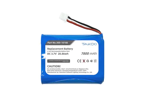 Replacement Battery 300-10186 for ADT Command Smart Security Panel 7800mAh