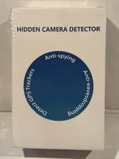 Hidden Camera Detector, Camera Detector Anti Spy Detects GPS Tracker NEW SEALED