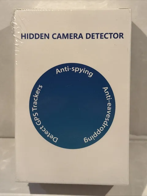 Hidden Camera Detector, Camera Detector Anti Spy Detects GPS Tracker NEW SEALED