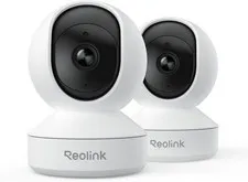 REOLINK E1-4MP Home Security Camera System Night Vision WiFi 6 Pan Tilt 2-Pack
