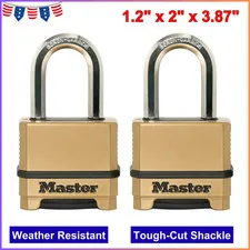 Master Lock Heavy Duty Outdoor Resettable Combination Lock Weatherproof Padlock