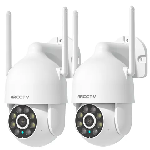 ARCCTV 5G WiFi Security Camera Wireless Outdoor Two Way Audio Color Night Vision