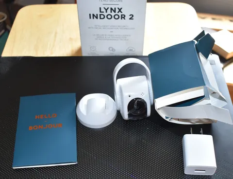 Tend Secure Lynx Indoor 2 Smart WiFi Security Camera NEW