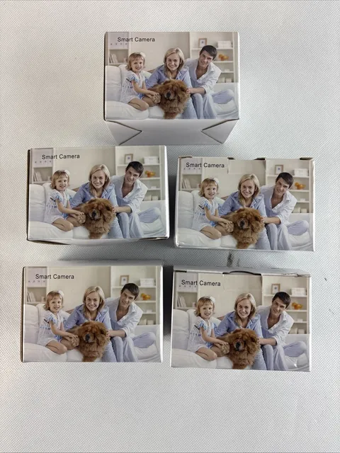 Lot Of 5 A10-18-02 HD Wireless IP Wifi Mini Home Security Camera