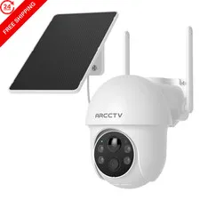 ARCCTV Solar Security Cameras Wireless Outdoor 4MP 2.5K HD