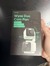 WYZE Duo Cam Pan Dual View Pan Tilt Zoom Indoor Outdoor 2K Color Night Vision